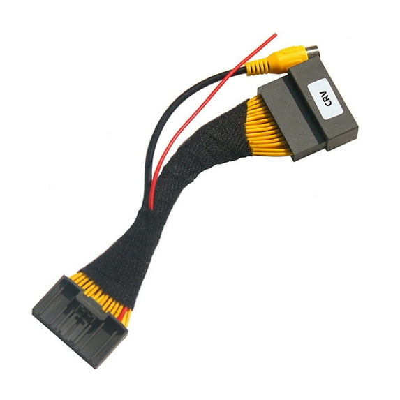 32-Pin Rear View Camera Adapter Cable Video Connector Compatible for Honda CRV CR-V 2012-16