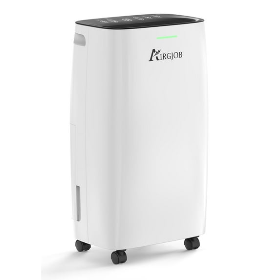 32 Pints Home Dehumidifier for Space Up to 2,000 Sq. Ft. - Dehumidifier with Drain Hose, Self-Drying, Timer and Auto Defrost