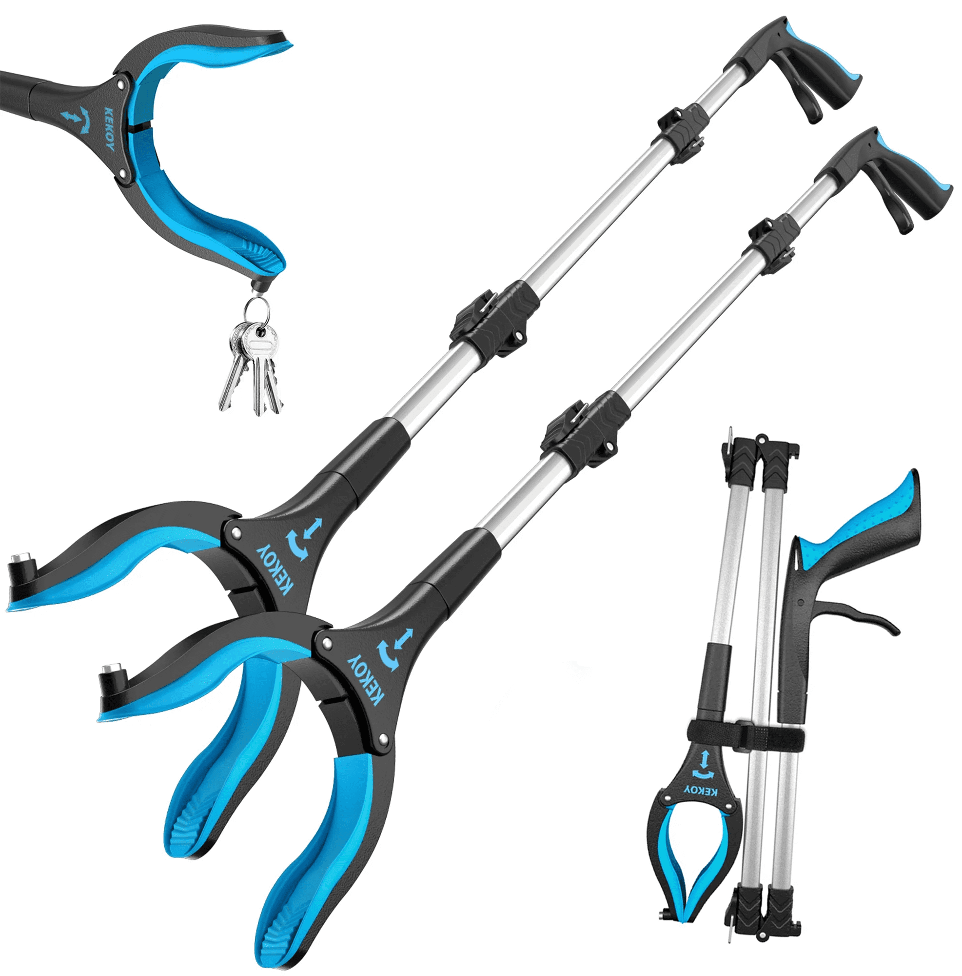 Kekoy 32'' Foldable Reacher Grabber Tool