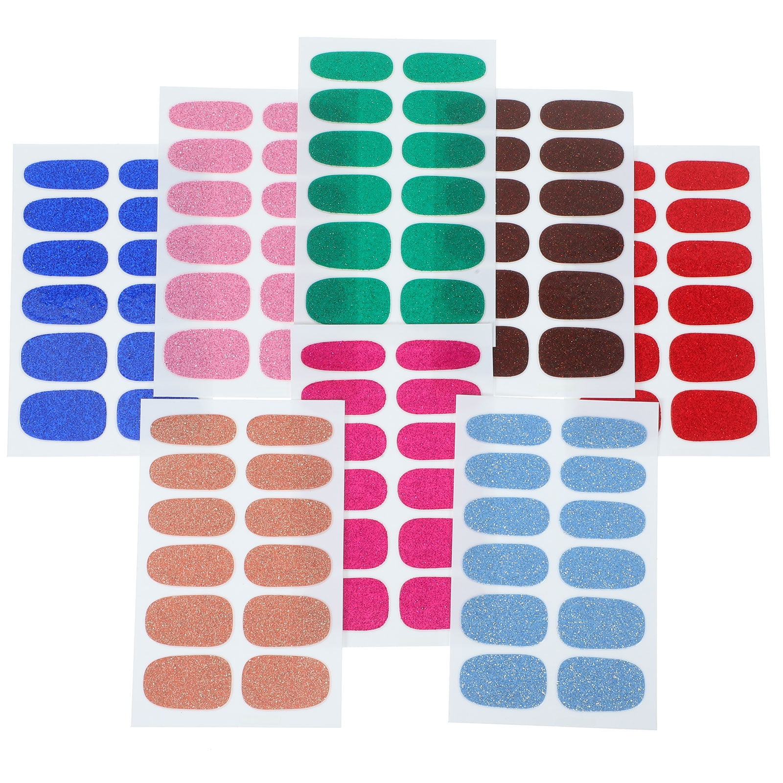 32 Sheets Full Nail Art Stickers Nail Decals SelfAdhesive Nail Polish