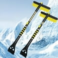 thumbnail image 1 of 32" Snow Brush and Ice Scrapers for Car Windshield, Extendable Car Snow Accessories with Foam Grip, Brush Supports 360 Degree Rotation, Car Winter Removal Tool for Cars, Trucks, SUVs, 1 of 6