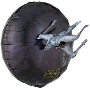 32" Star Wars Force Awakens 3-D Effect Two Sided Design Death Star Foil Balloon