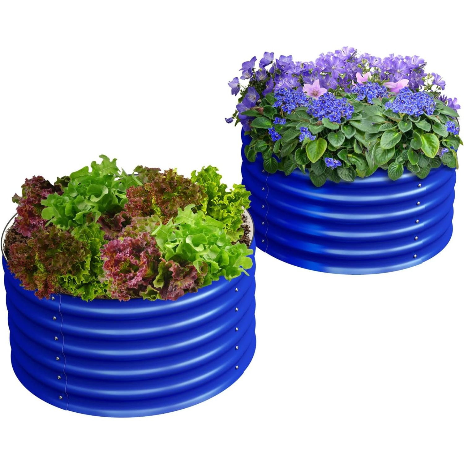 32" Tall, Olle Planter Raised Beds Outdoor Vegetable Planter Boxes