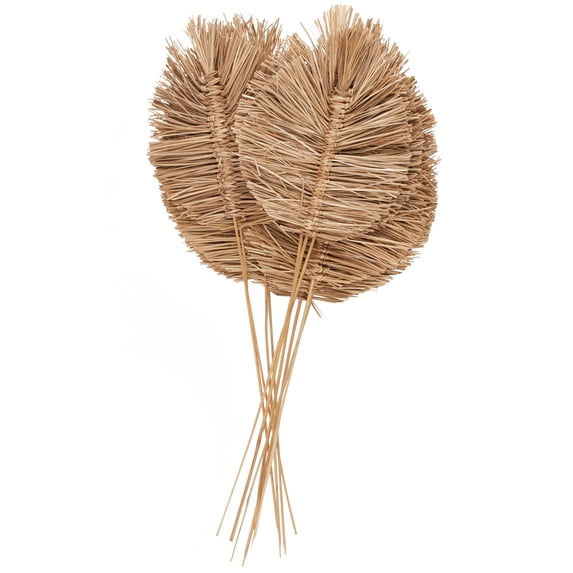 32" Tall Spear Dried Plant Natural Foliage Bouquet with Sharp Stems, by DecMode