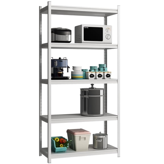 32" W Garage Shelving,900LBS Loads Adjustable Garage Storage Shelves, 3-Tier Metal Storage Racks and Shelving Units, Utility Rack Shelves (16" D x 32" W x 32" H)