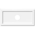 thumbnail image 1 of 32"W x 16"H x 5"ID x 11"C x 1"P Rectangle Architectural Grade PVC Contemporary Ceiling Medallion, 1 of 11