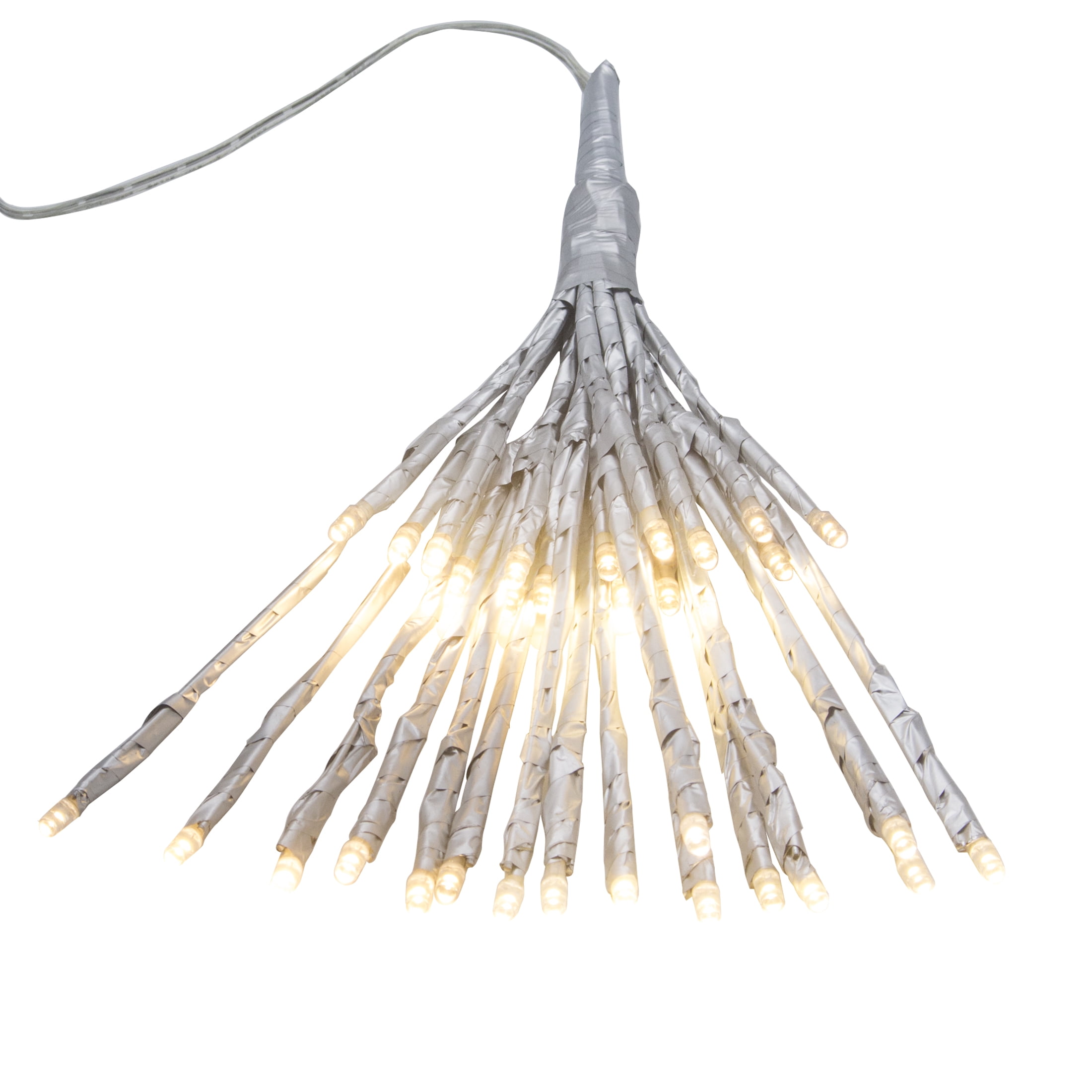 32 Warm White LED Branches Starburst Christmas Decoration, by Holiday Time