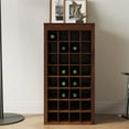 thumbnail image 1 of 32 Wine Bar Cabinet,Farmhouse Wine Bar Cabinet Buffet Cabinet & Sideboard Cupboard for Living,Dining Room,Walnut Brown, 1 of 7