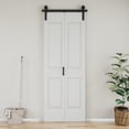 thumbnail image 1 of 32" X 84" Closet style 4 Lattice Shapes Interior Bi-Fold Barn Door Within Manufacture Wood Folding Closet Door, 1 of 7