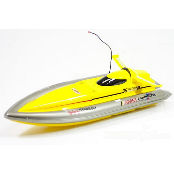 32" Yellow High Performance Majesty 800S Radio Remote Control Electric EP RC Racing Speed Boat RC RTR