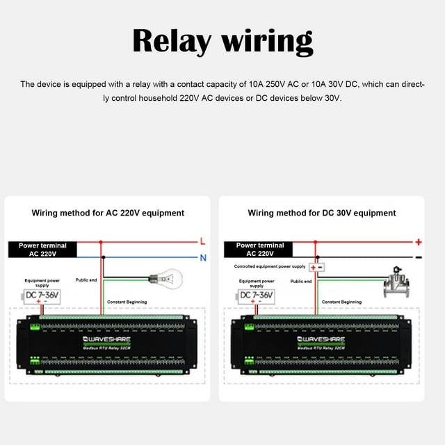 32-channel RS485 Interface Relay Module For Multiple Isolation ...