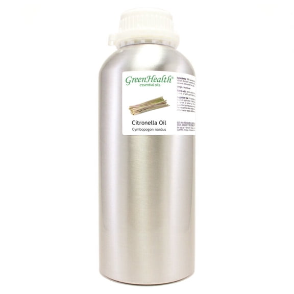 32 fl oz Citronella Essential Oil (100% Pure & Natural) in Aluminum Bottle