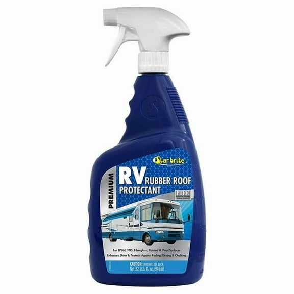 32 fl oz RV Rubber Roof Protectant - White