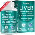 32in1 Liver Supplement with Milk Thistle and Dandelion Root Liver