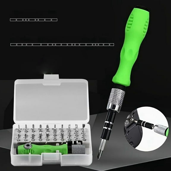 32-in-1 Screwdriver Tool Set Precision Screwdriver Set Multifunctional Screwdriver Suitable for Daily Home Repairs,32-in-1 Screwdriver Tool Set