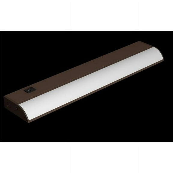 32 in. 20W 3000K Contrax2 Linear LED Under Cabinet Light - 1160 Lumens - 120V, Dark Bronze