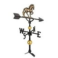 thumbnail image 1 of 32 in. Aluminum Deluxe 3D Horse Weathervane - Aged Bronze, 1 of 1