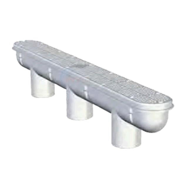 Channel Sump 32 in. Channel Drain & Sump - Dark Gray - Walmart.com