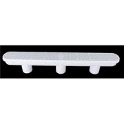 32 in. Channel Drain & Sump - White