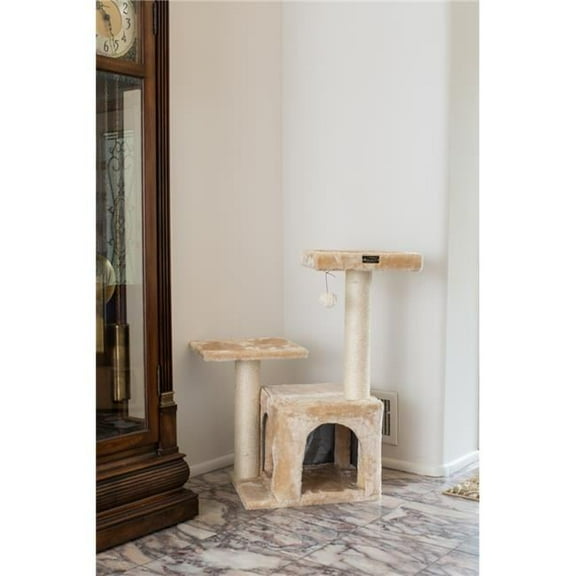 32 in. Classic Cat Tree, Beige