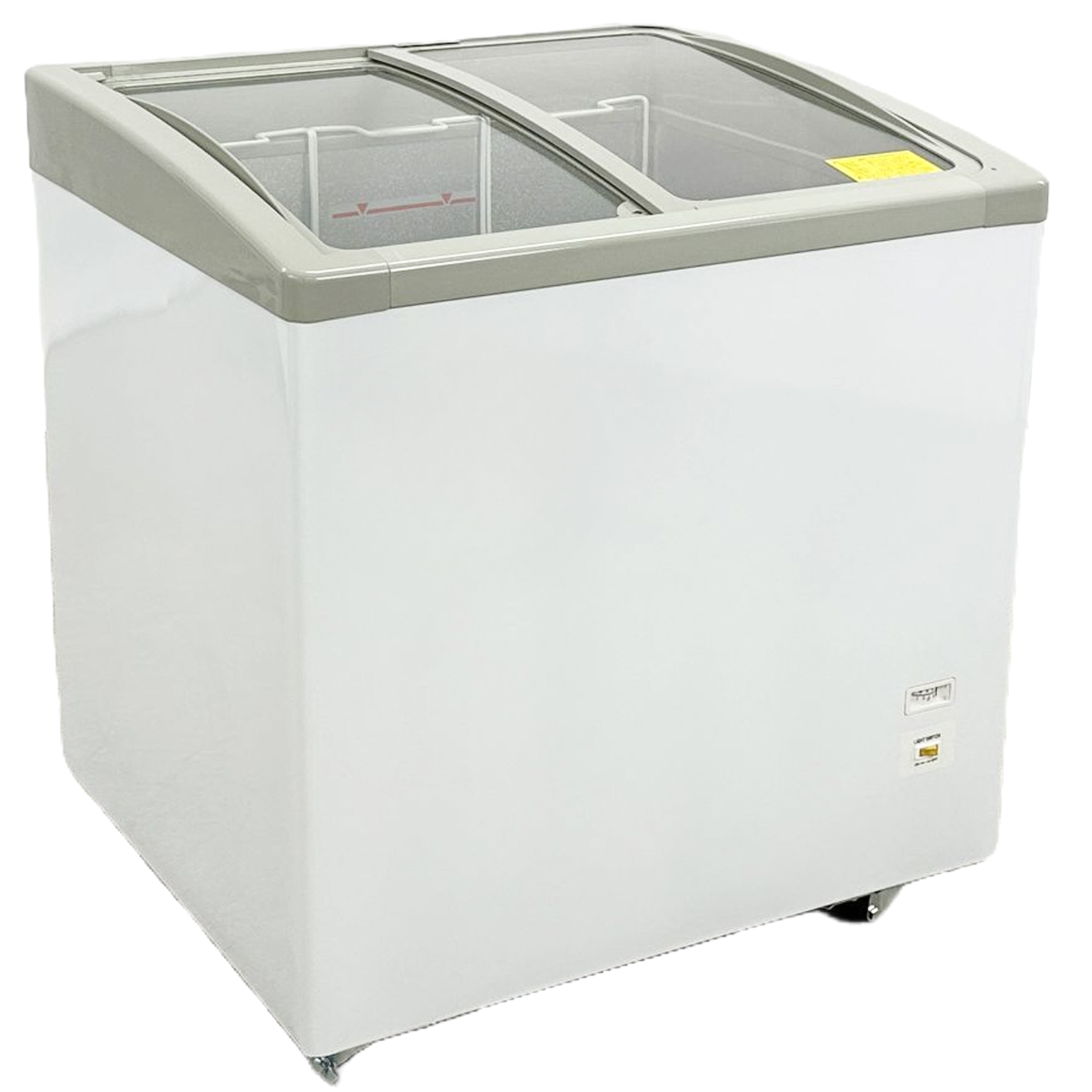 32 in Ice Cream Glass Freezer 7 Cu.Ft Commercial Freezer