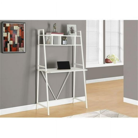 32 in. L, Computer Desk - White