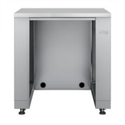 32 in. Outdoor Cabinet Kitchen for Refrigerator in Stainless-Steel KM-OKS-UCRCAB
