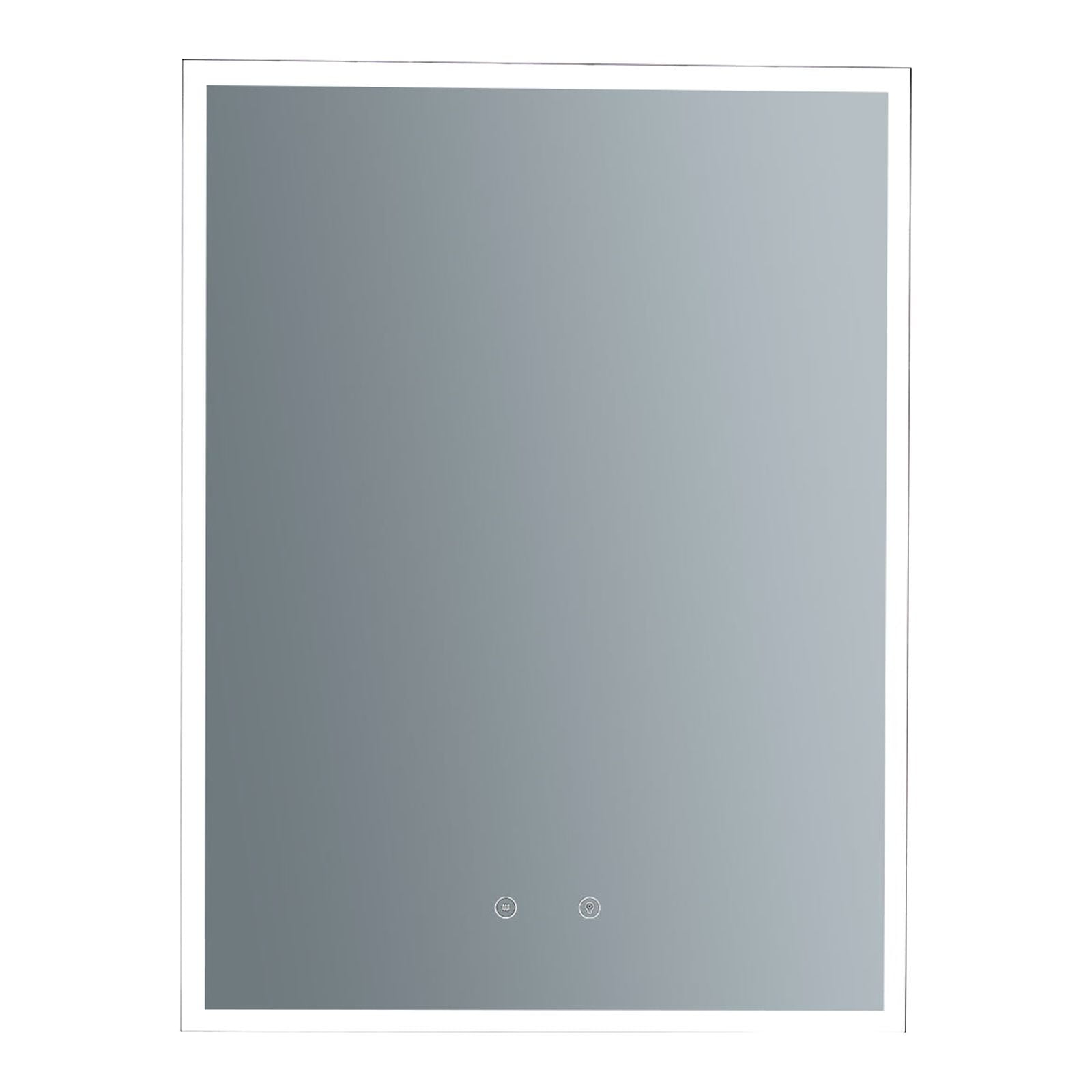 32" x 24" Polished Crystal Frameless LED Bathroom Vanity Mirror
