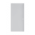 thumbnail image 1 of 32 in. x 80 in. Right-Handed Solid Core White Primed Composite Single Pre-hung Interior Door Bronze Hinges, 1 of 19