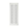 thumbnail image 1 of 32 in. x 84 in. x 1-3/8 in. Silkscreen Glass 2-Lites Shaker Primed Solid Wood Core Interior Barn Door Slab, 1 of 5