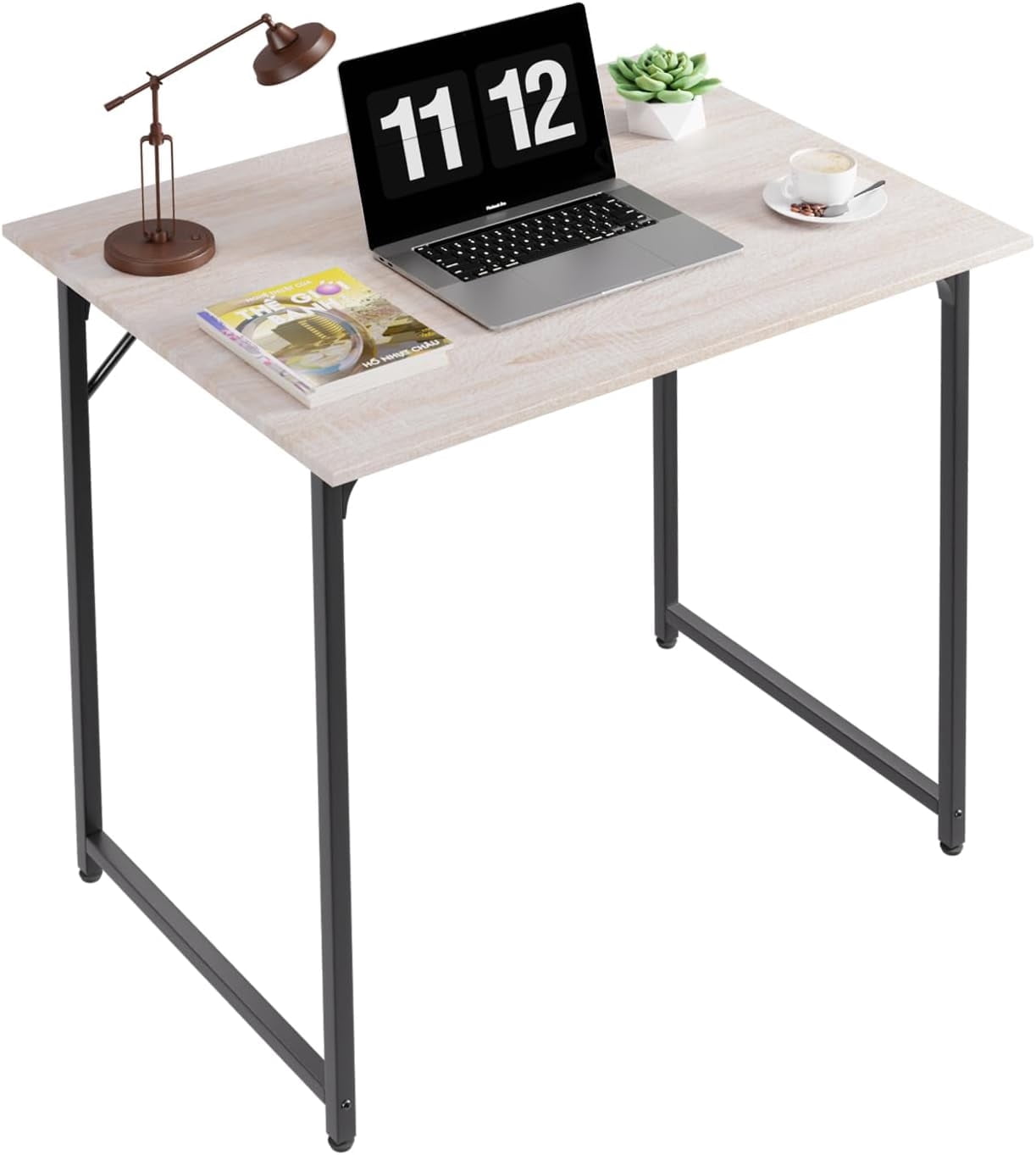 32 inch Computer Desk, Study Writing Table for Small Space, Save Space ...