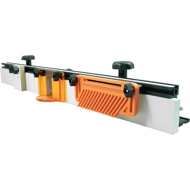 32 inch Deluxe Router Table Fence with Featherboard •1/4 inch Aluminum