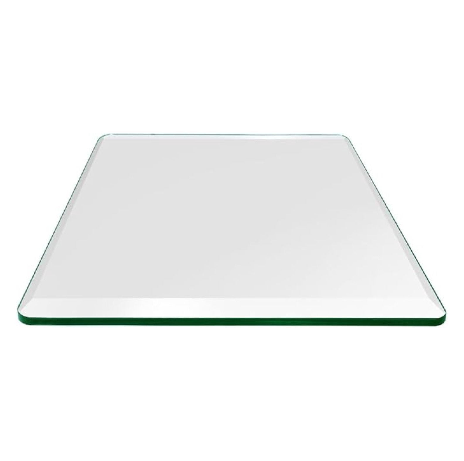 32 inch Square Glass Table Top - Tempered - 1/2