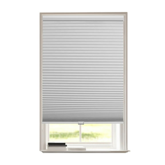 32-inch x 72-inch Cordless Honeycomb POSH Cellular Shades Room Darkening_White