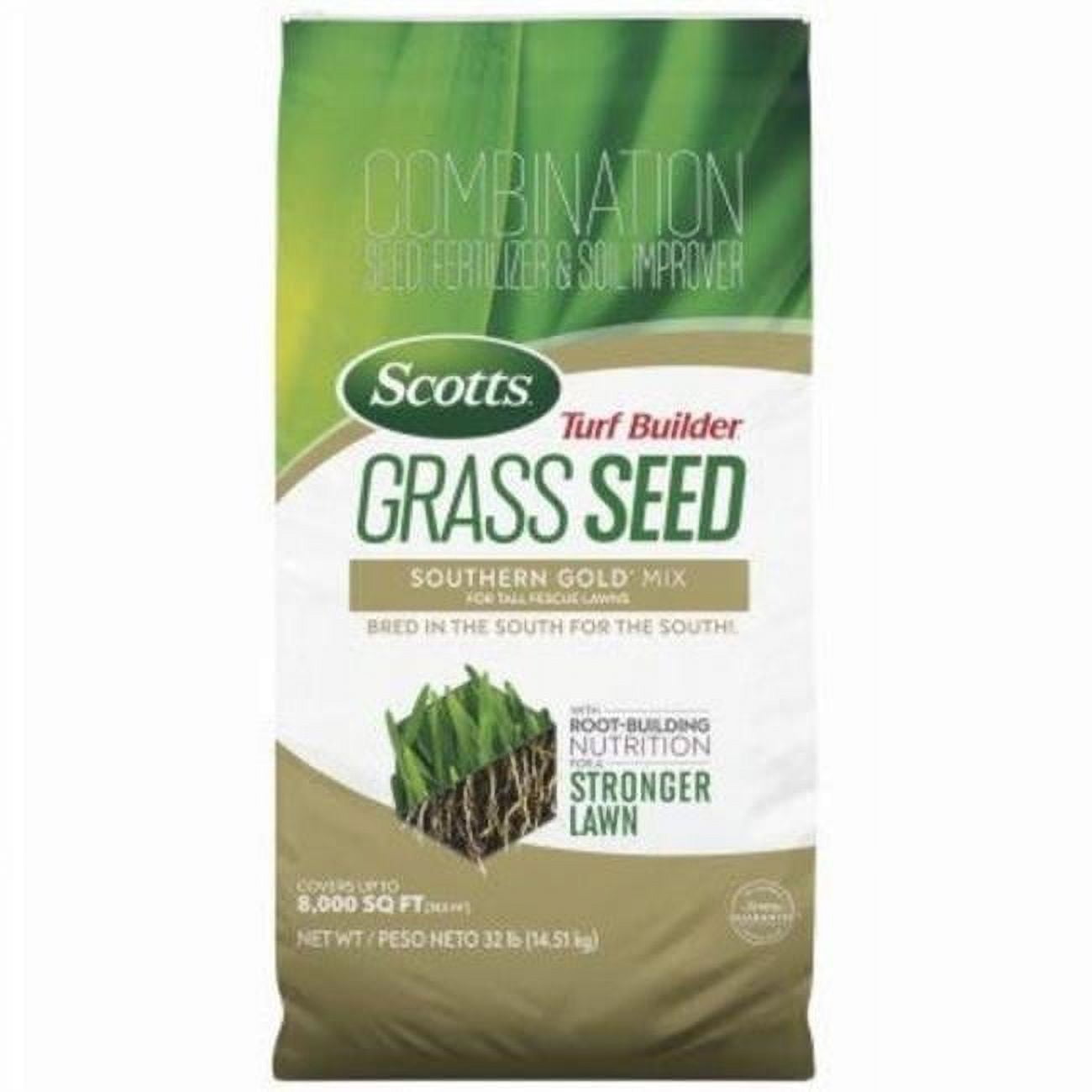 32 lbs Turf Builder Southern Gold Grass Seed Mix for Tall Fescue - Pack of 20