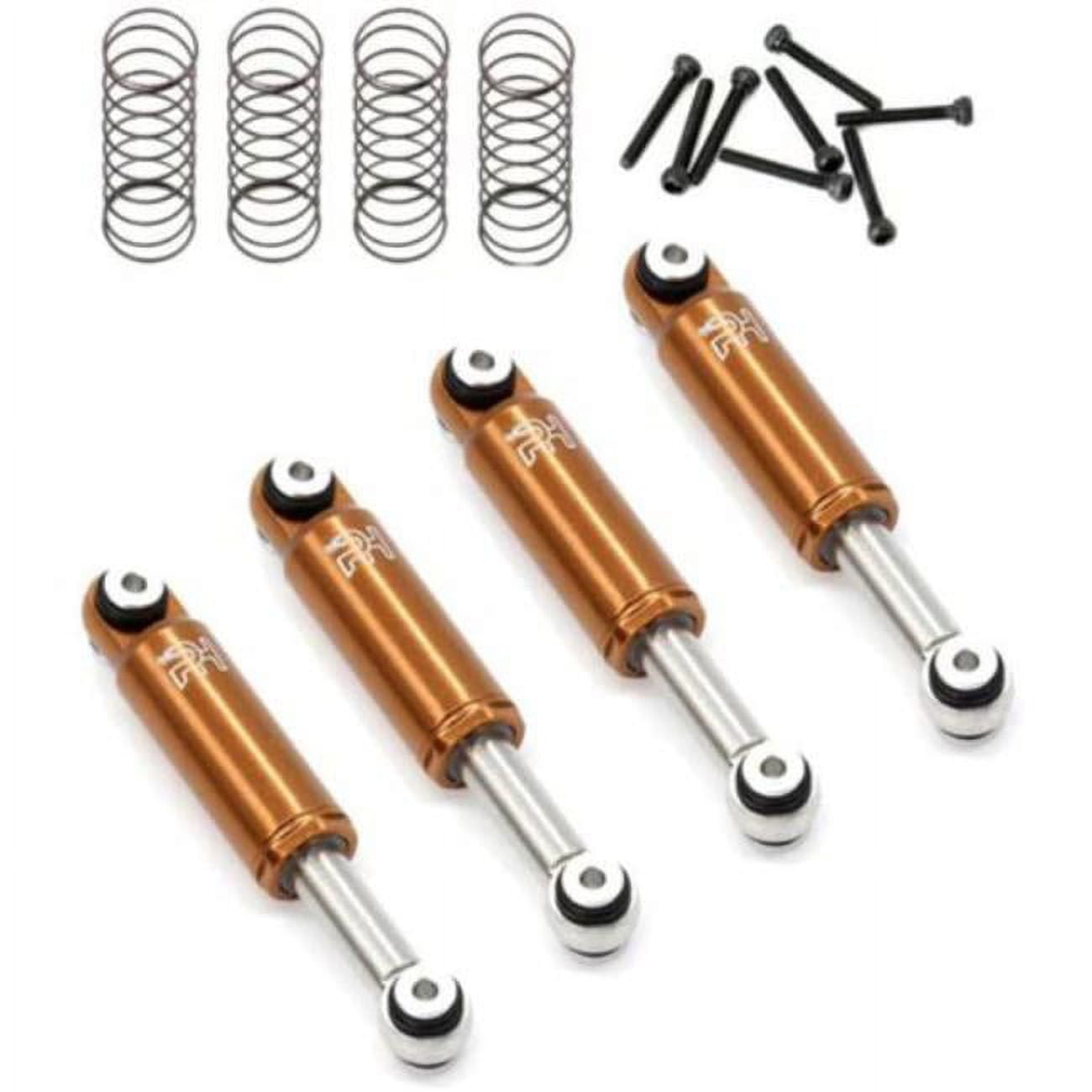 32 mm Aluminum Internal Spring Air Shocks, fits Axial SCX24 C10 Jeep Betty, Bronze