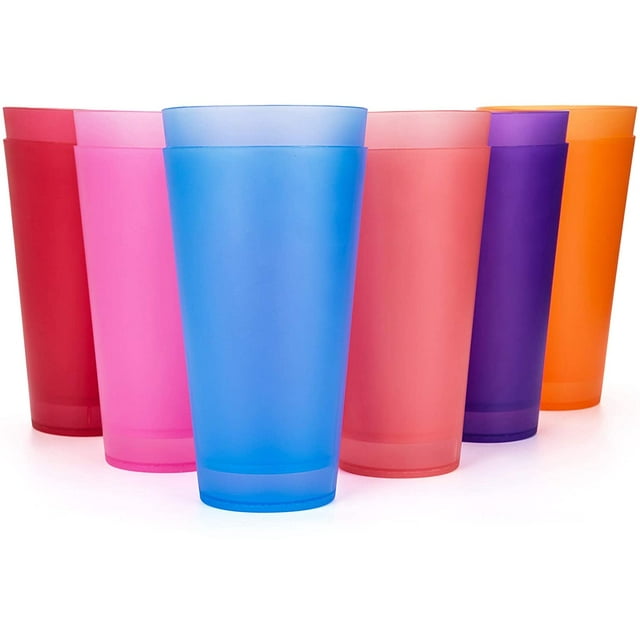 32ounce Plastic Tumblers/Large Drinking Glasses/Party Cups/Iced Tea