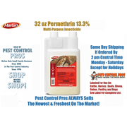 32 oz 13.3% Permethrin Kill Mites Flies etc on Livestock Dogs Poultry Farm Use