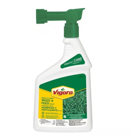 32 oz. 7,500 sq. ft. Spring Ready-to-Spray Concentrate Weed and Feed Lawn Fertilizer