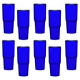 thumbnail image 1 of 32 oz. Barton Plastic Double Wall Travel Mugs - 6 Pack - Blue, 1 of 5