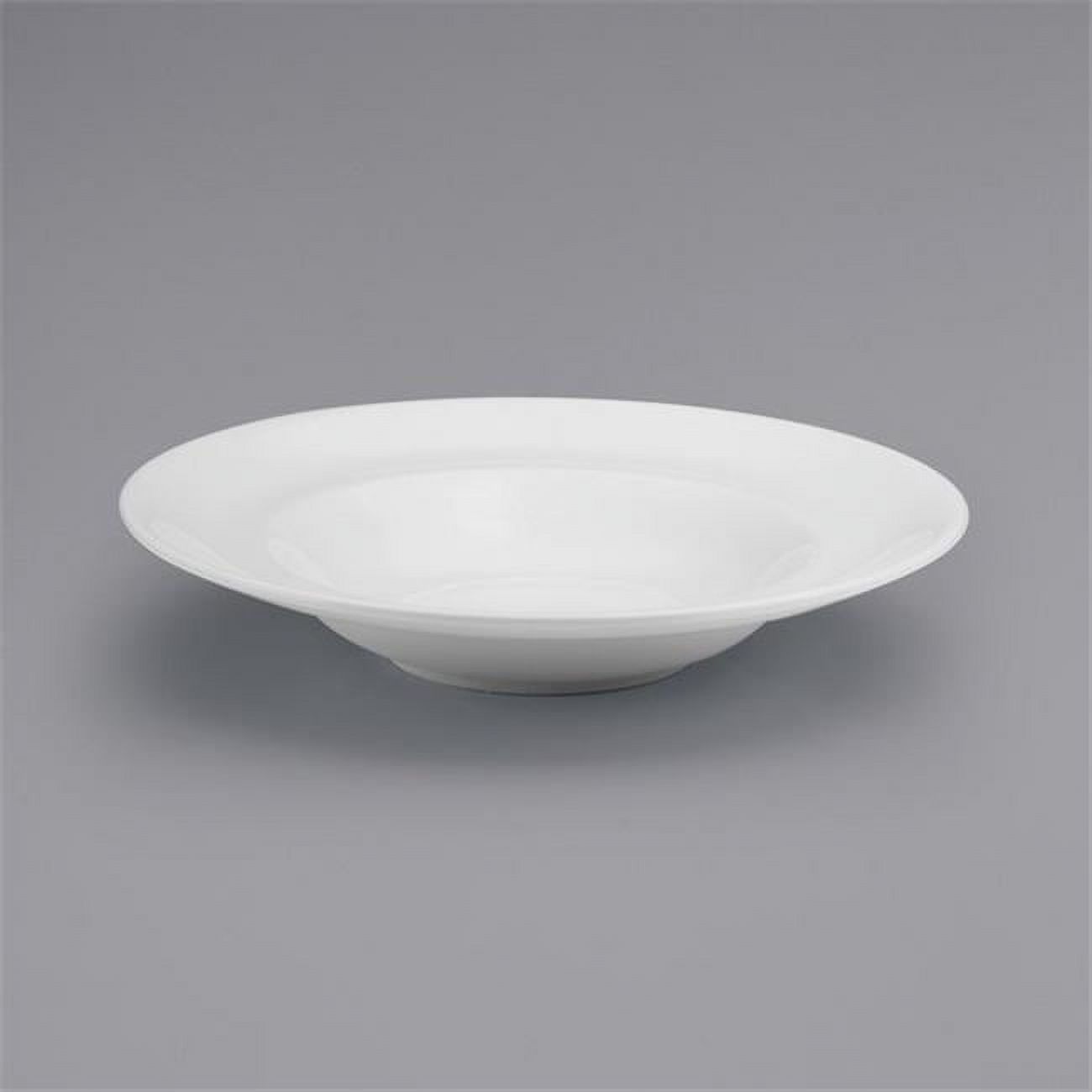 32 oz Bright White Ware Wide Rim Porcelain Deep Pasta Bowl