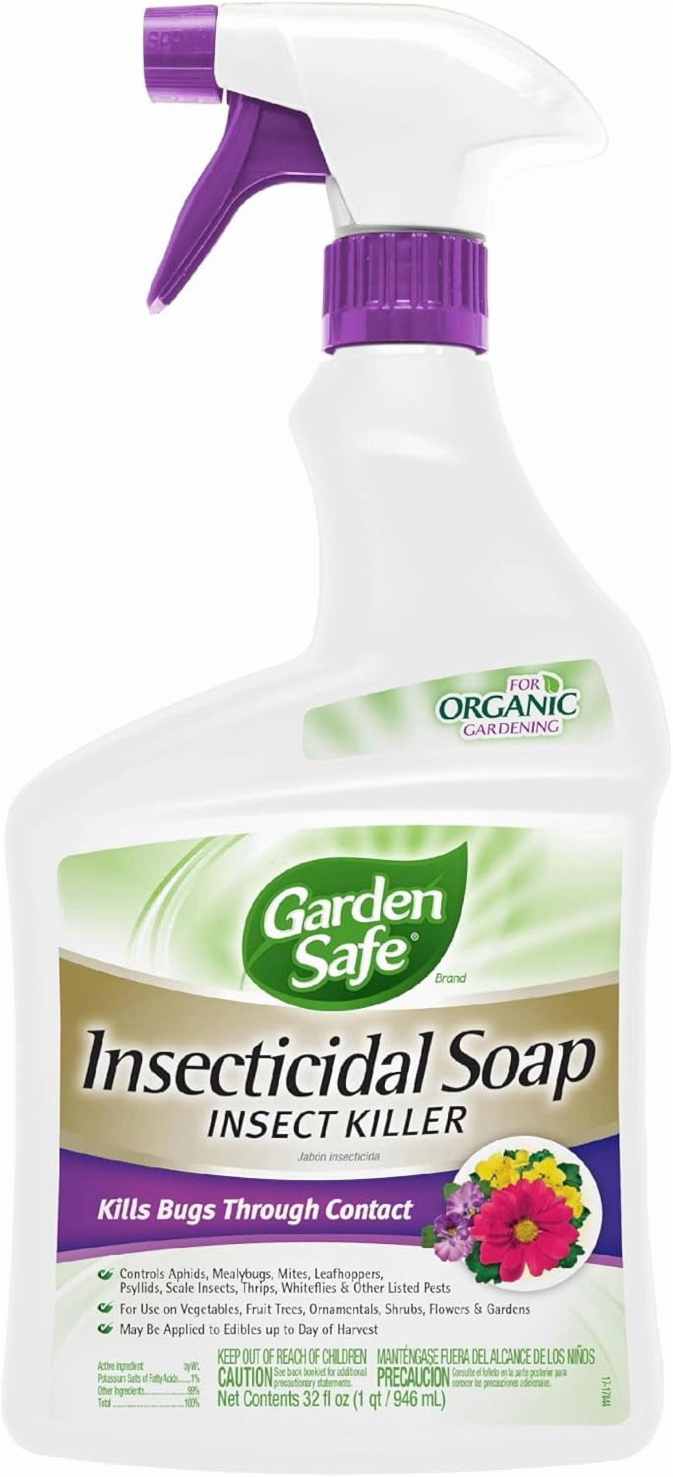 32 oz. Insecticidal Soap Ready-to-Use, 1 Count (Pack of 1) - Walmart.com