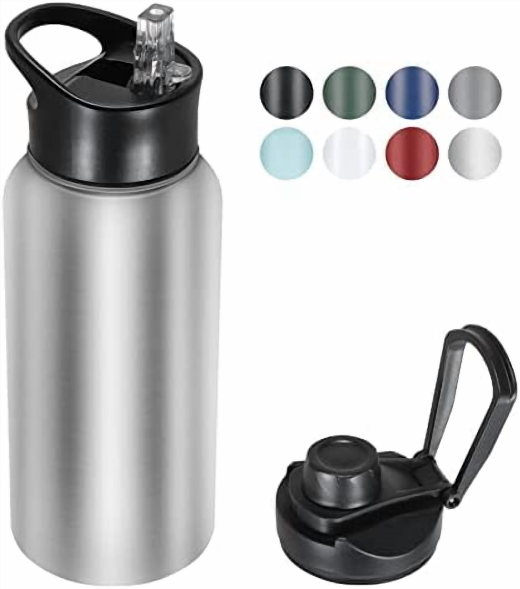 32 Ounce Wide Mouth Bottle With Straw Lid Bootnull