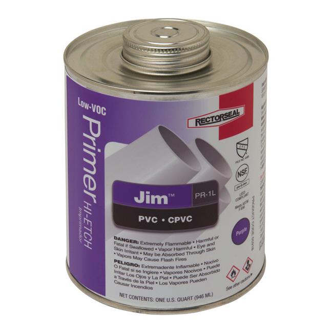 32 oz Jim Purple Primer & Cement for CPVC & PVC