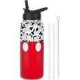 thumbnail image 1 of 32 oz Kids Mouse Water Bottle Insulated Stainless Steel Water Bottle with Straw & 2 Lids, Leakproof Double-walled Kids Space Water Bottle for School & Outdoor Activities, 1 of 6