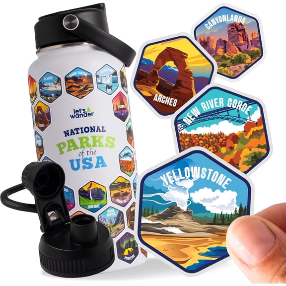 32 oz Leakproof Insulated Stainless Steel Water Bottle with Straw Lid and Chug Lid White