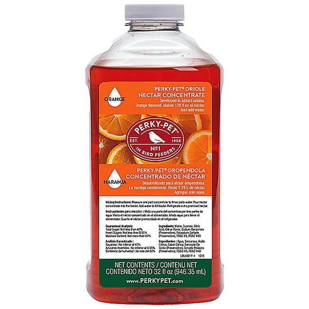 32 oz Oriole Nectar Concentrate - Orange