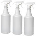 thumbnail image 1 of 32 oz. Plastic Trigger Spray Bottles, 3-Pack,Chemical Resistant, Heavy Duty, 1 of 3