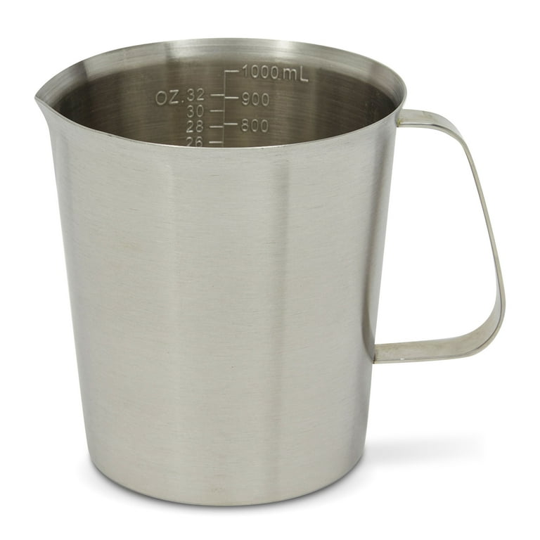 https://i5.walmartimages.com/seo/32-oz-Stainless-Steel-Measuring-Cup-with-Handle-4-Cup-Metal-Pitcher-with-Ounces-and-Milliliters-Marking-1000-ml_c32a270f-2ade-4eba-beb8-1c79f9f8cf34.379a7414ea61ca0e7a7ad97f66c9a231.jpeg?odnHeight=768&odnWidth=768&odnBg=FFFFFF