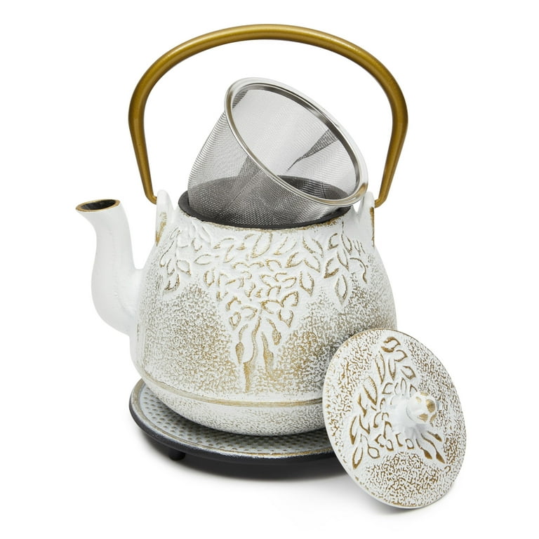 Cast Iron Teapot Set With Infuser, Japanese Tea Set and Cups